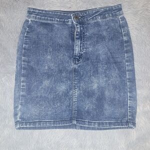 American Eagle Super Stretch Denim Blue Women's Skirt